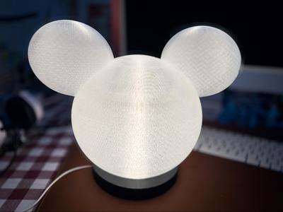 Light Up Mickey Mouse Head