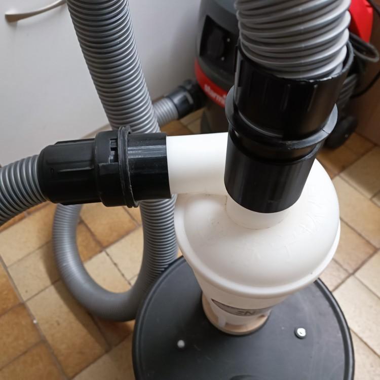 Schlauchadapter für Zyklonabscheider / Hose adapter for cyclone separator