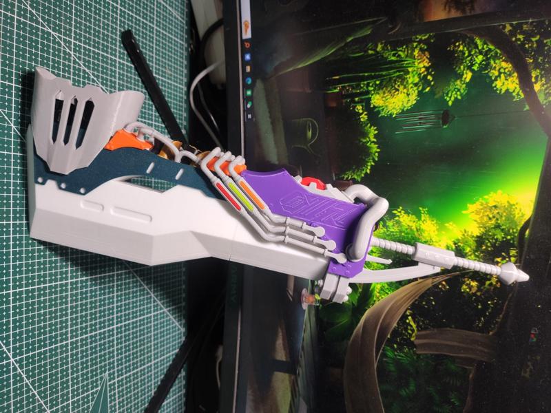 Monster Hunter - Dragon Heat Jet-Style Steel Wing Kai (Jet Greatsword)