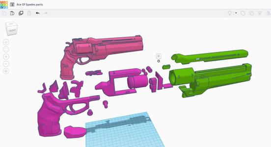 Ace of Spades individual parts