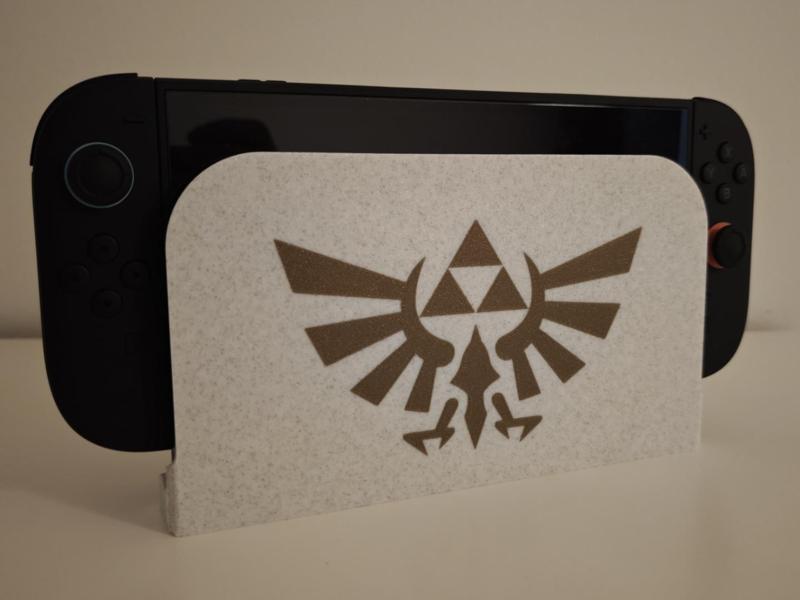 Switch 2 Base Cover - Zelda Logo
