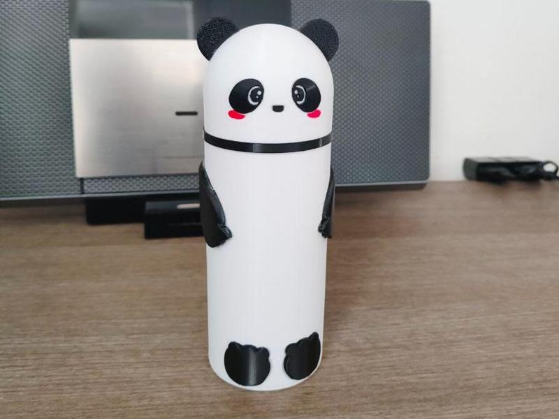 Pencil Case Panda Multipart
