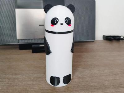 Pencil Case Panda Multipart