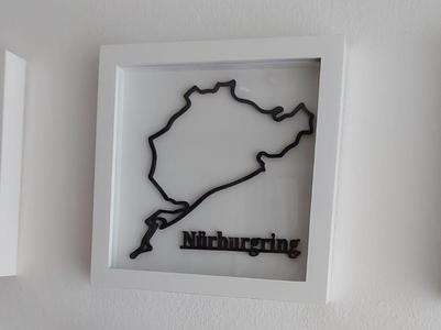 Nürburgring Nordschleife Picture Frame