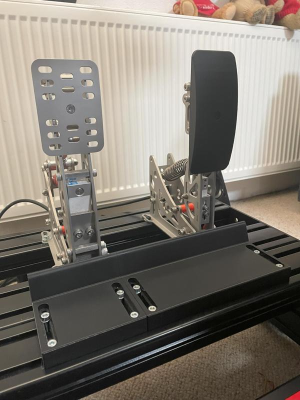 Heelrest for Simracing Rigs