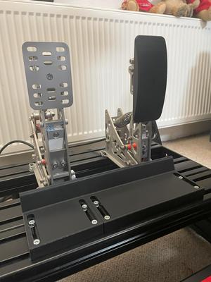 Heelrest for Simracing Rigs