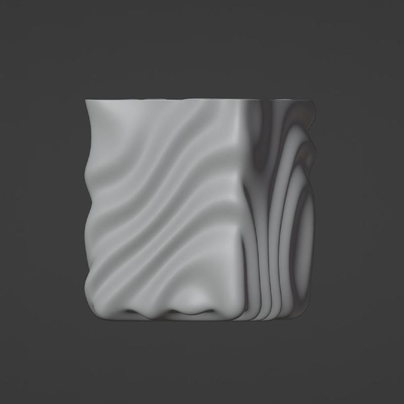 Waved Vase 