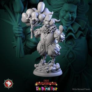 Bibble the Bonbon Buffoon - 32mm & 75mm Pre-Supported STLs