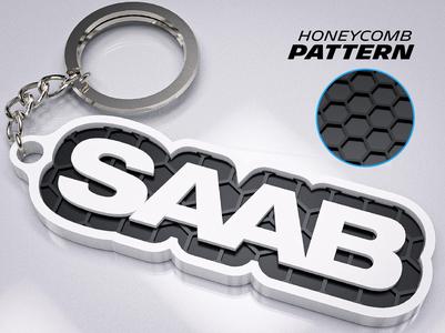 Saab Keychain
