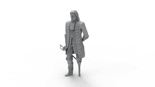 Blas de Lezo miniature.
