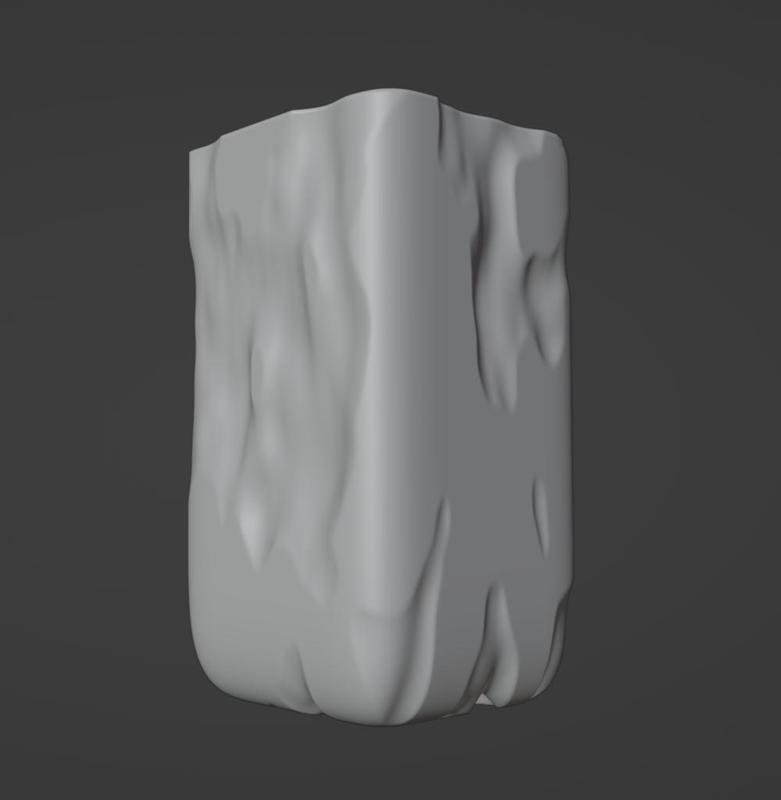 Rock Vase for Flowers (new)