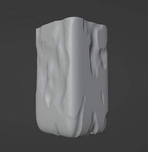 Rock Vase for Flowers (new)