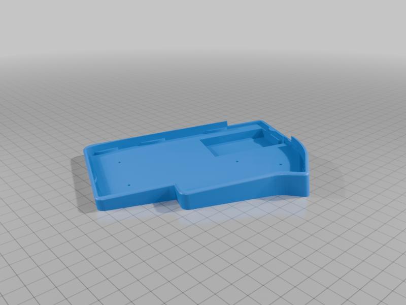 Lily58 supported case with PS4 cuttout