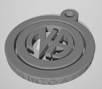 NA Gimble Key ring