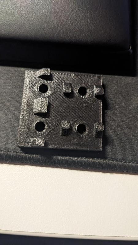 Perpendicular Aluminium Profile 20x40 Connector Block