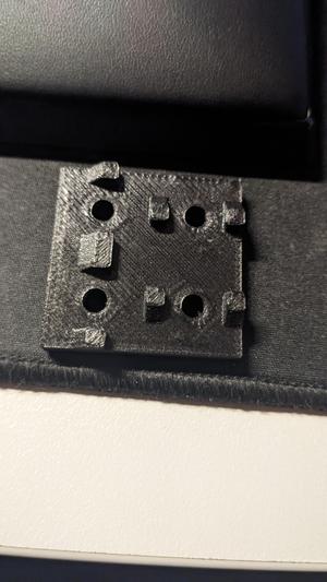 Perpendicular Aluminium Profile 20x40 Connector Block