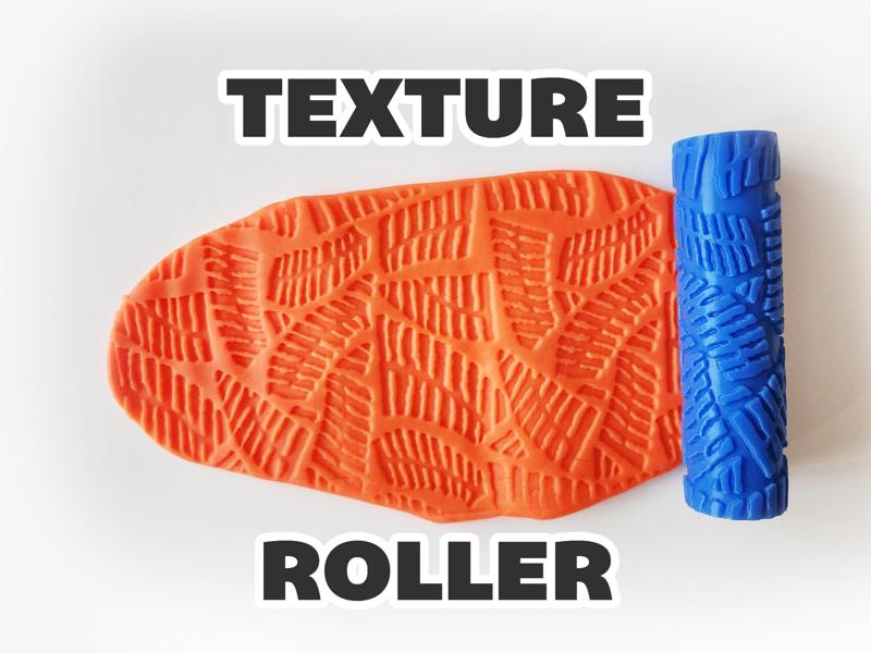 Texture Roller V24 | Fern pattern