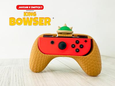 Bowser Inspired - JoyCon Nintendo Switch 1