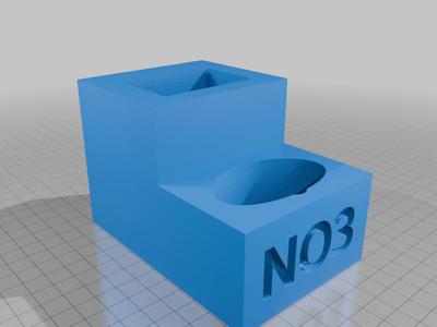 Holder for hanna checker nitrate