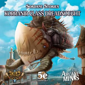 Airship PDF + Map - Korranir Class Dreadnought