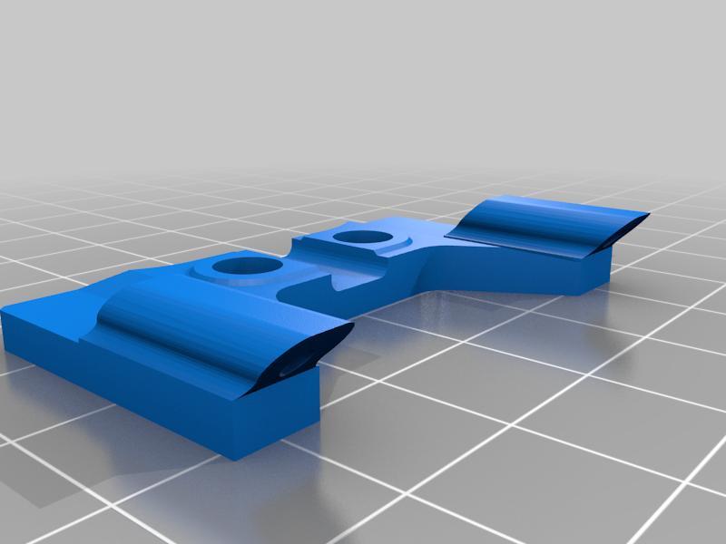 Minimus Snap Z Backplate with Wire Channel