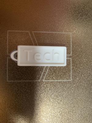 tech schlüssel anhänger