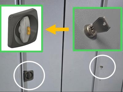 Universal Euro Locks Key to Panel Lock