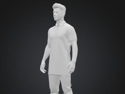 Standing Man Figure
