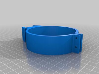 Rasberry Pi 4 case and mount for 80 telescope 