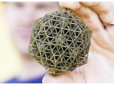 QSN - 3D Printer Torture Test Art (Quasicrystalline Spin Network)