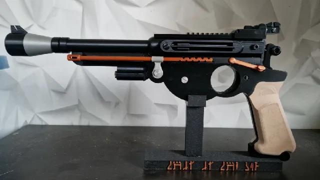 Mandalorian blaster stand