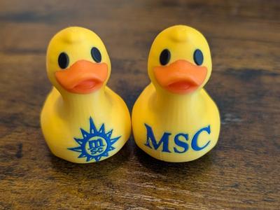 MSC Cruise Duck(s) - AMS - Multiple Sizes