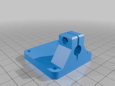 Sidewinder X1 X2 Dial Gauge Mounting plate X Z axis