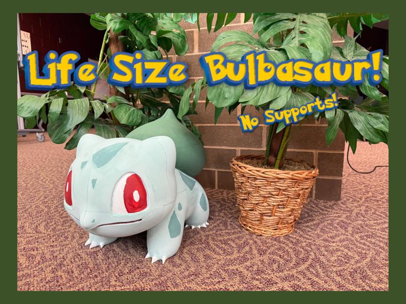 Life Size Bulbasaur!