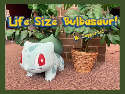 Life Size Bulbasaur!