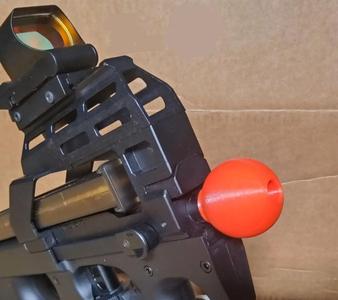 Airsoft Flash Hider Clown Nose