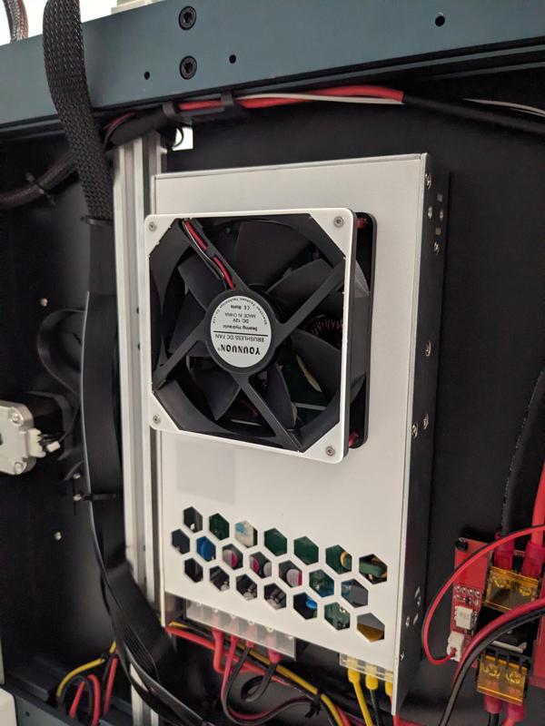 Neptune 3 Plus PSU 92mm Fan Cover (for CZCL-A500FKG-24P psu)