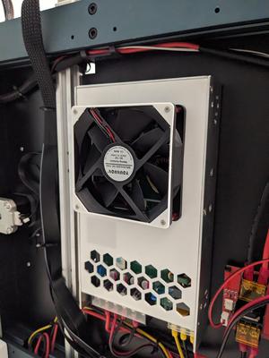 Neptune 3 Plus PSU 92mm Fan Cover (for CZCL-A500FKG-24P psu)