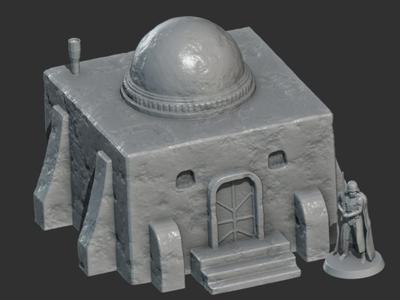 Tatooine House Terrain