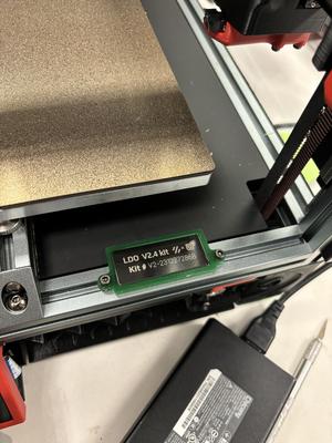Voron V2.4 LDO Kit Reference Plate Holder (remix)
