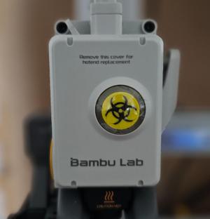 Biohazard A1 extruder wheel cover