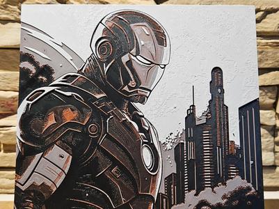 Marvel - Iron Man Hueforge