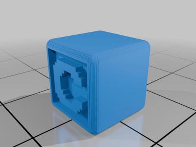 (3D Slash) rounded_cube_module P & C