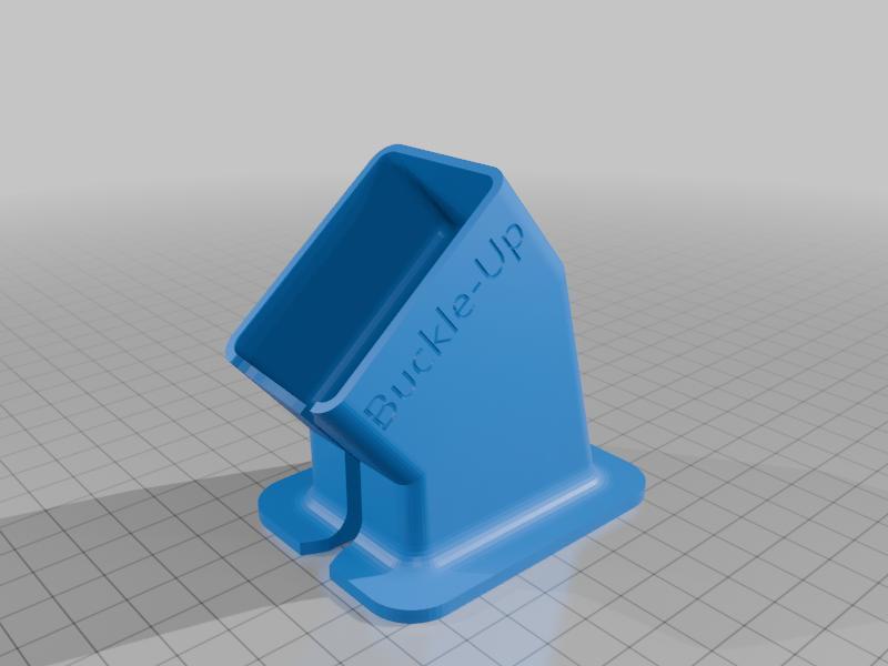 Buckle-Up Seat Belt Buckle Holder