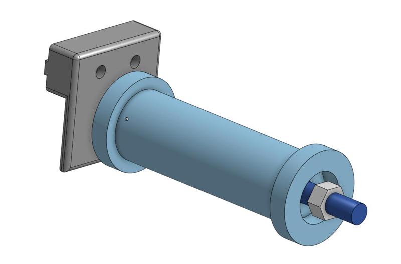 Advanced side mounted spool holder for Voron V1