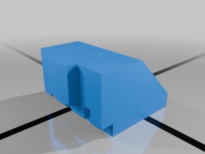 O gauge train bumper
