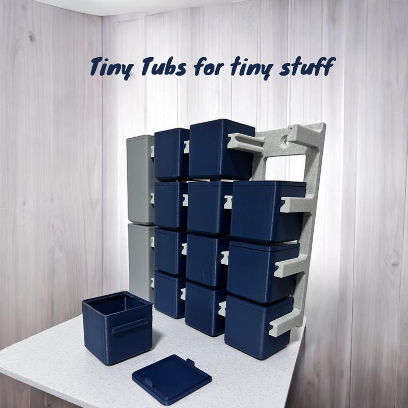 TINY TUBS - Tiny tubs for tiny stuff!