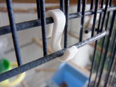 Bird Cage Door Hooks - Hook Open Bird Cage Doors For Ease Of Access