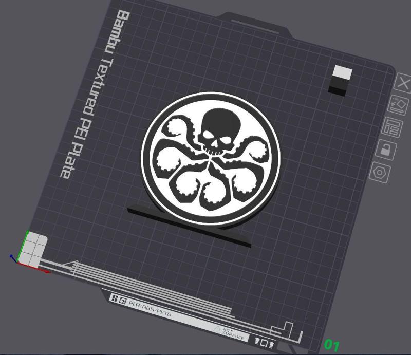 Hydra Logo Table Stand