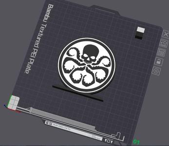 Hydra Logo Table Stand